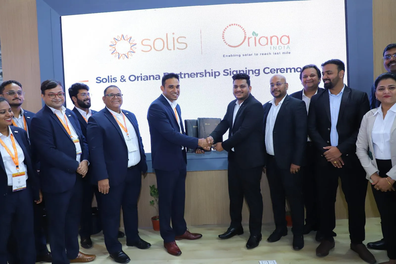 OSG Oriana India & Solis Partnership Signing Ceremony